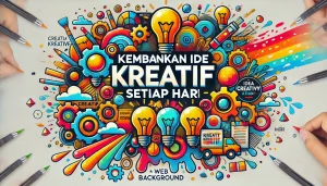 Kembangkan Ide Kreatif Setiap Hari