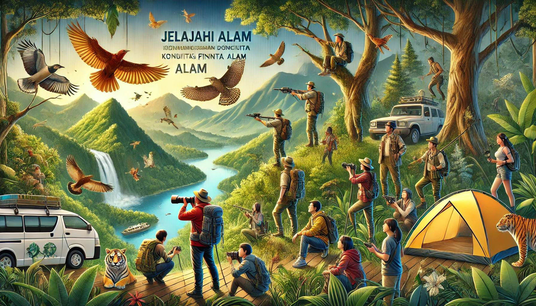 Jelajahi Alam dengan Komunitas Pencinta Alam