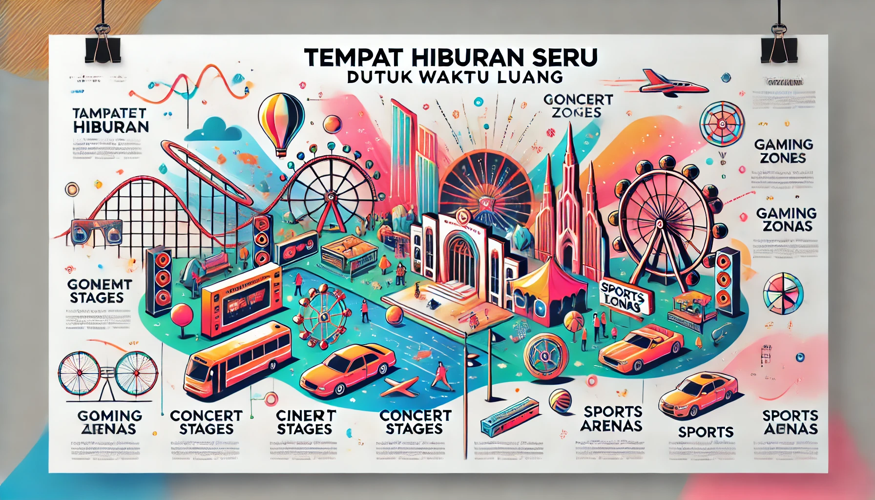 Tempat Hiburan Seru untuk Waktu Luang