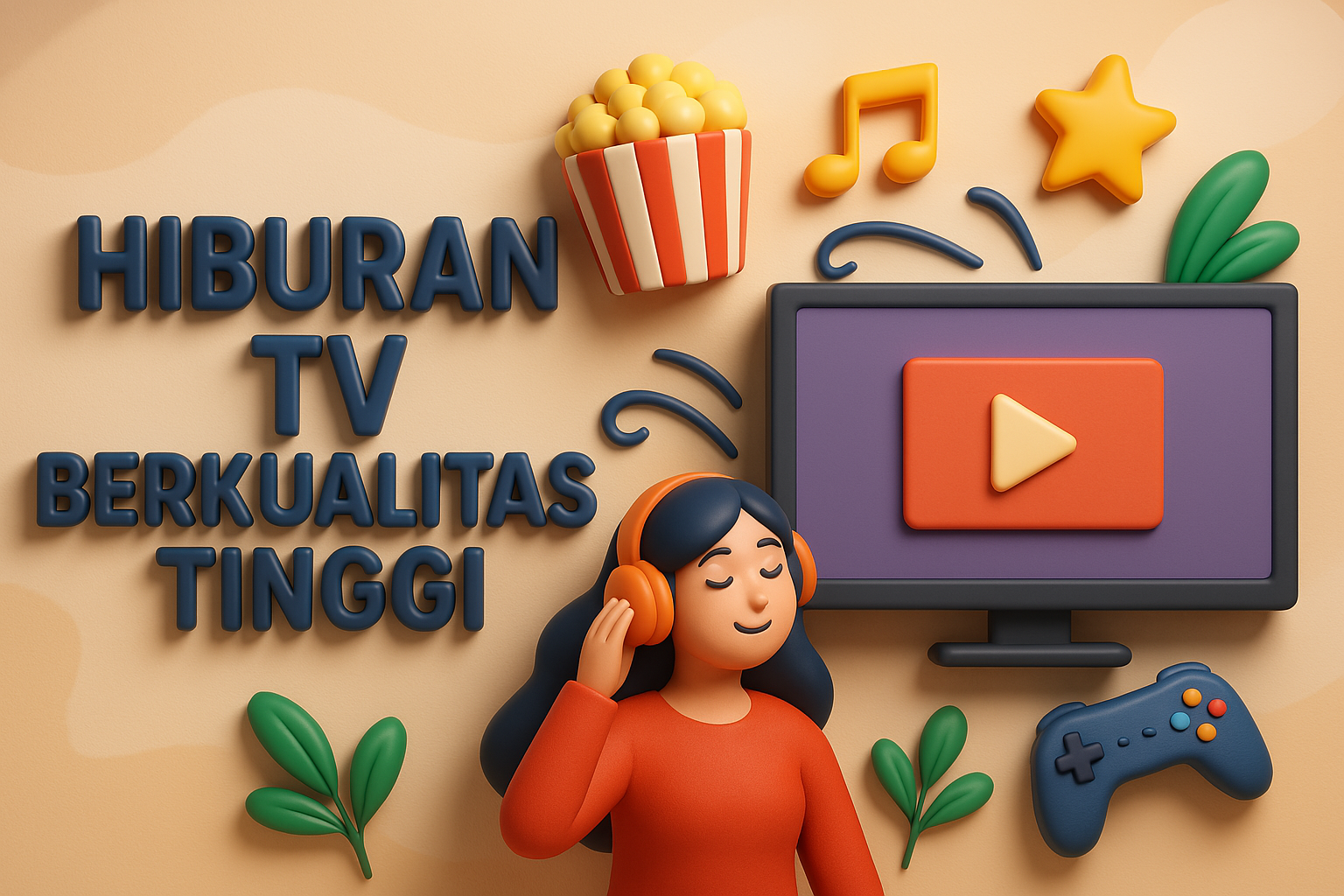 Hiburan TV Berkualitas Tinggi
