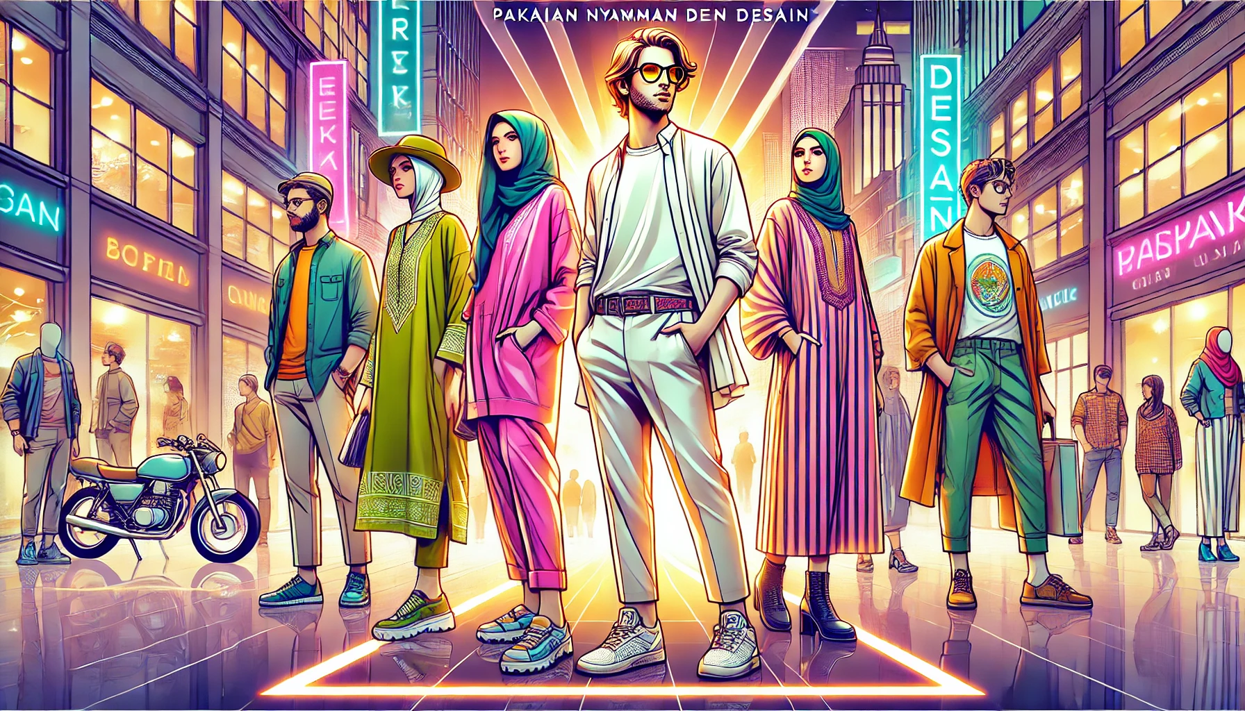 Pakaian Nyaman Dengan Desain