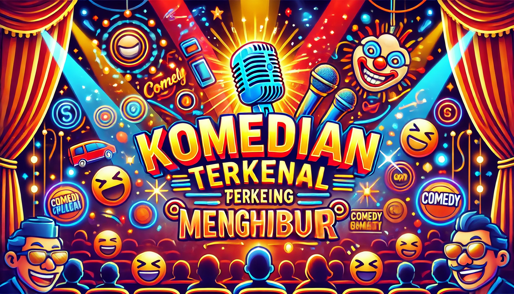 Komedian Terkenal Paling Menghibur