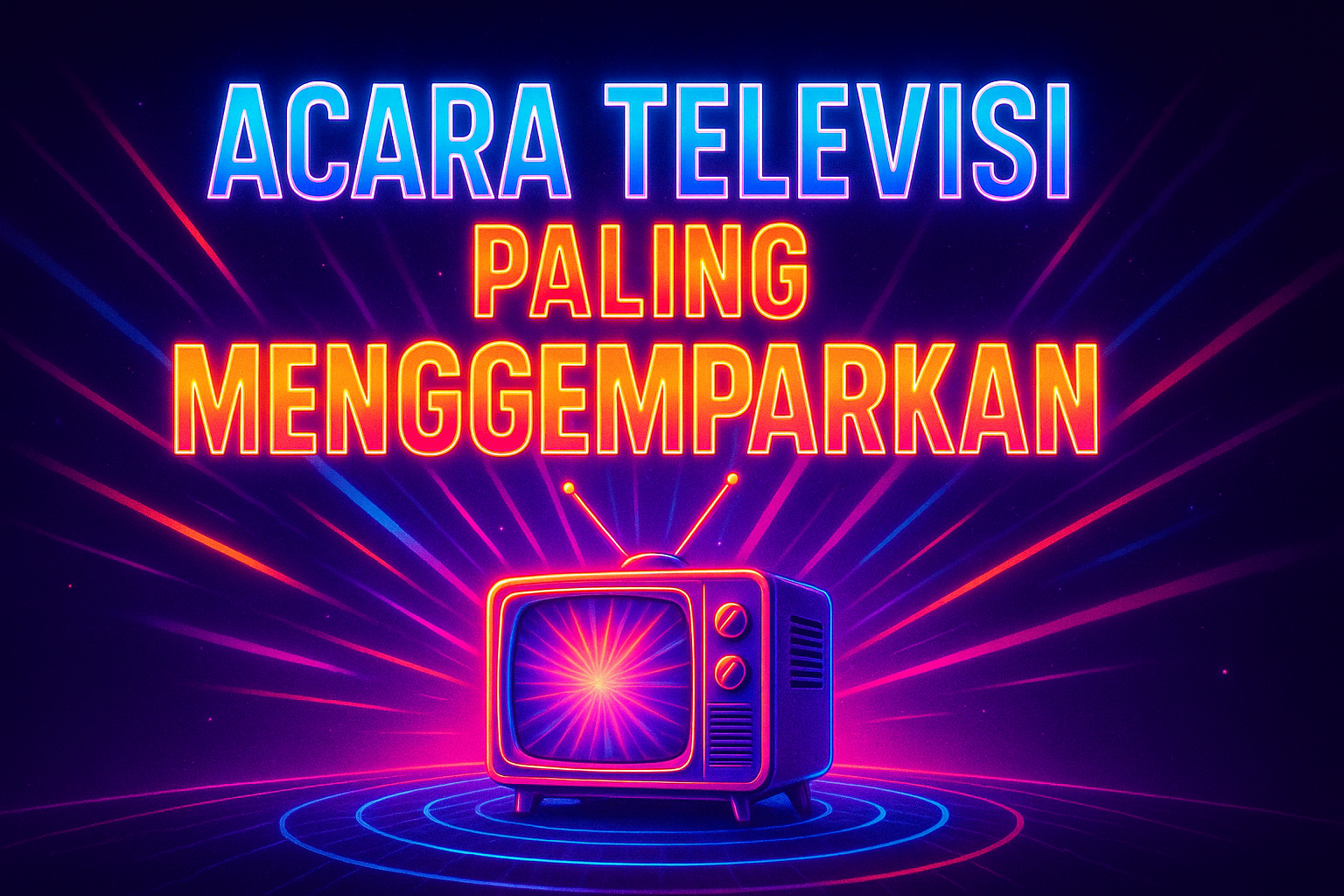 Acara Televisi Paling Menggemparkan