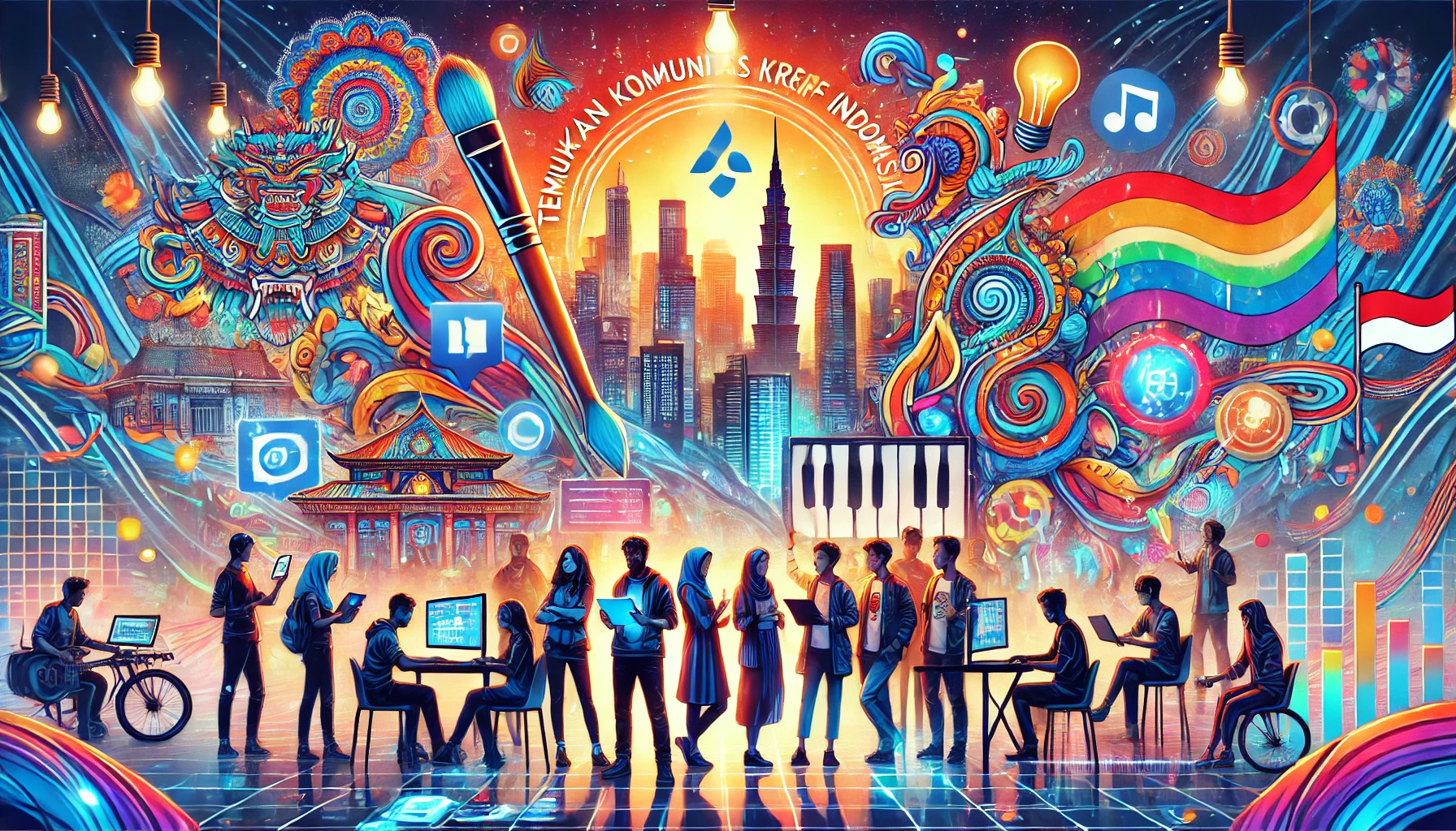 Temukan Komunitas Kreatif Indonesia