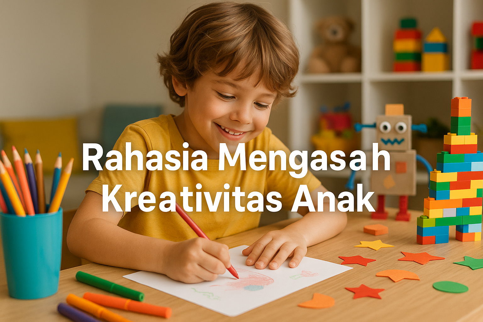 Rahasia Mengasah Kreativitas Anak
