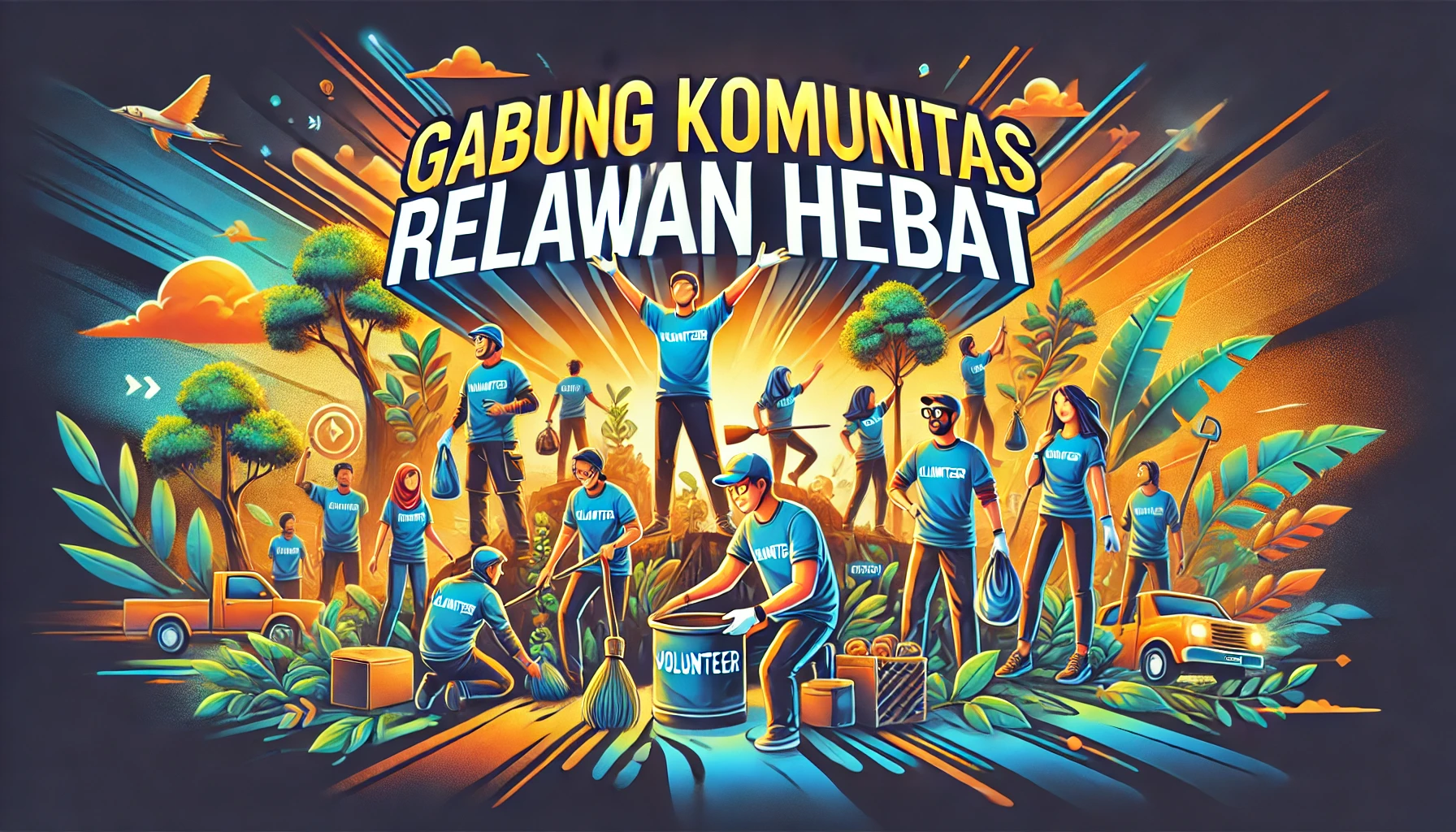 Gabung Komunitas Relawan Hebat