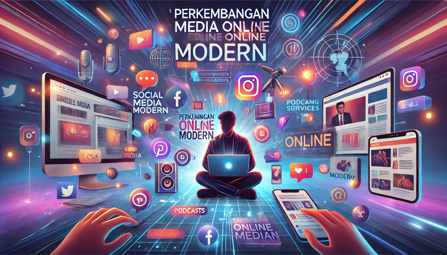 Perkembangan Media Online Modern