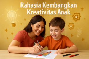 Rahasia Kembangkan Kreativitas Anak