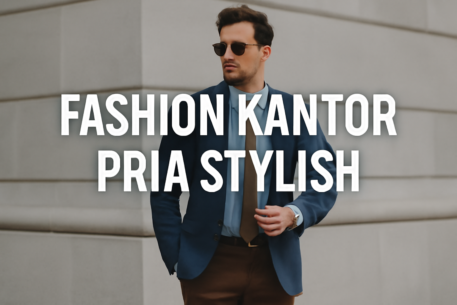 Fashion Kantor Pria Stylish