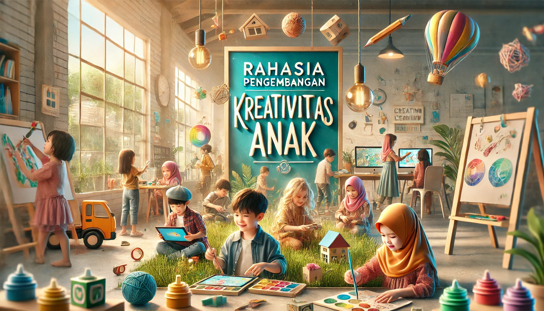 Rahasia Pengembangan Kreativitas Anak