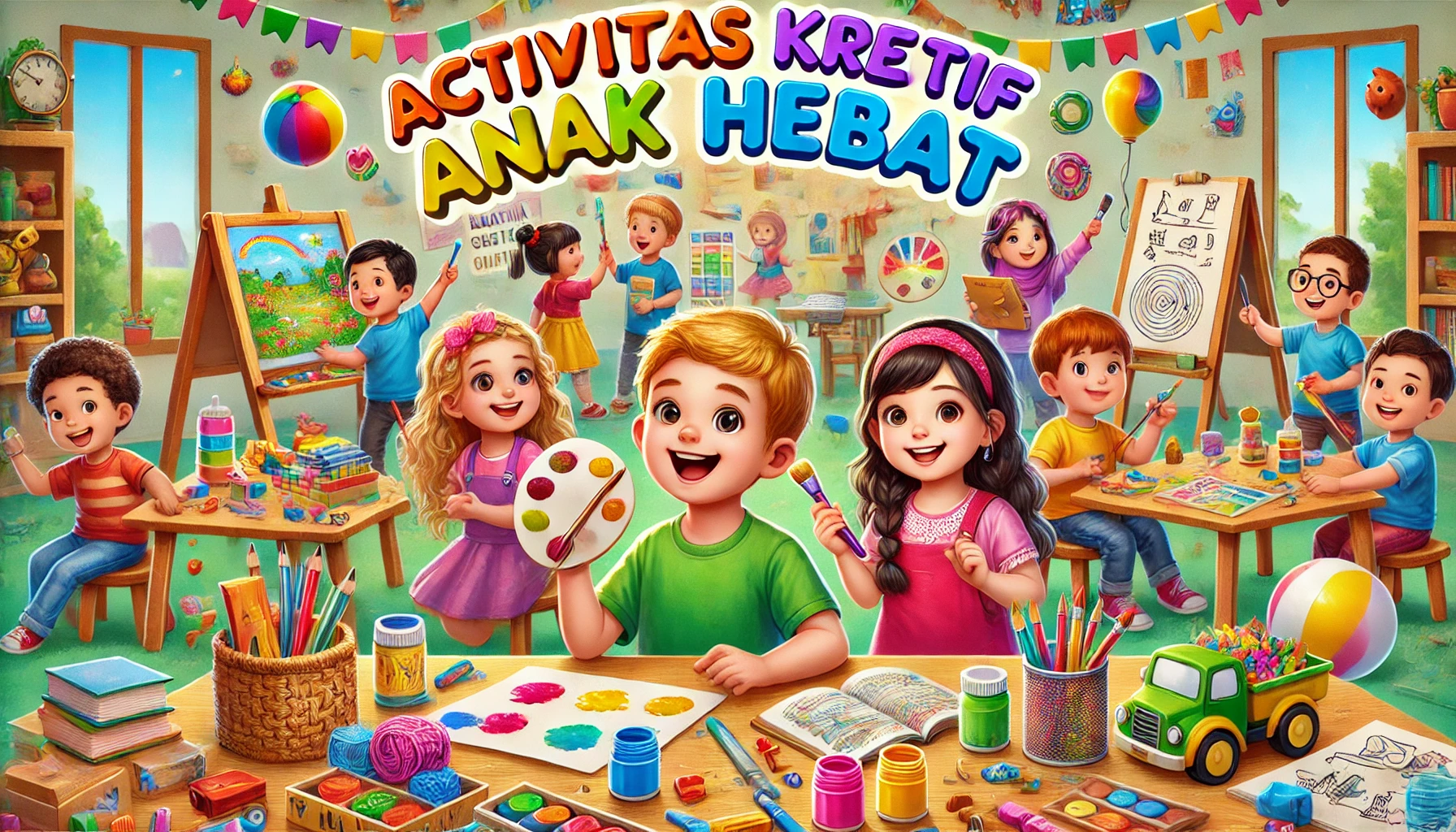 Aktivitas Kreatif Anak Hebat