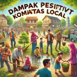Dampak Positif Komunitas Lokal