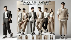 Gaya Berpakaian Minimalis Modern
