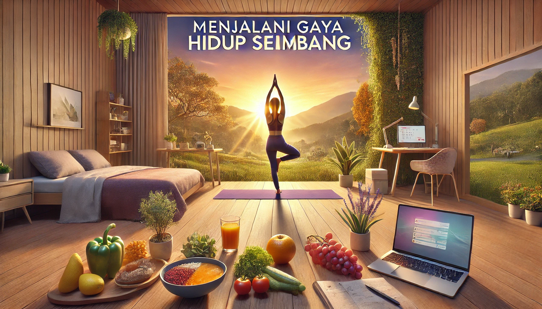 Menjalani Gaya Hidup Seimbang