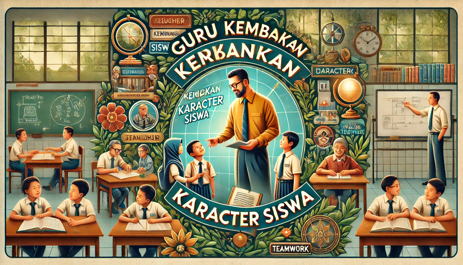 Guru Kembangkan Karakter Siswa