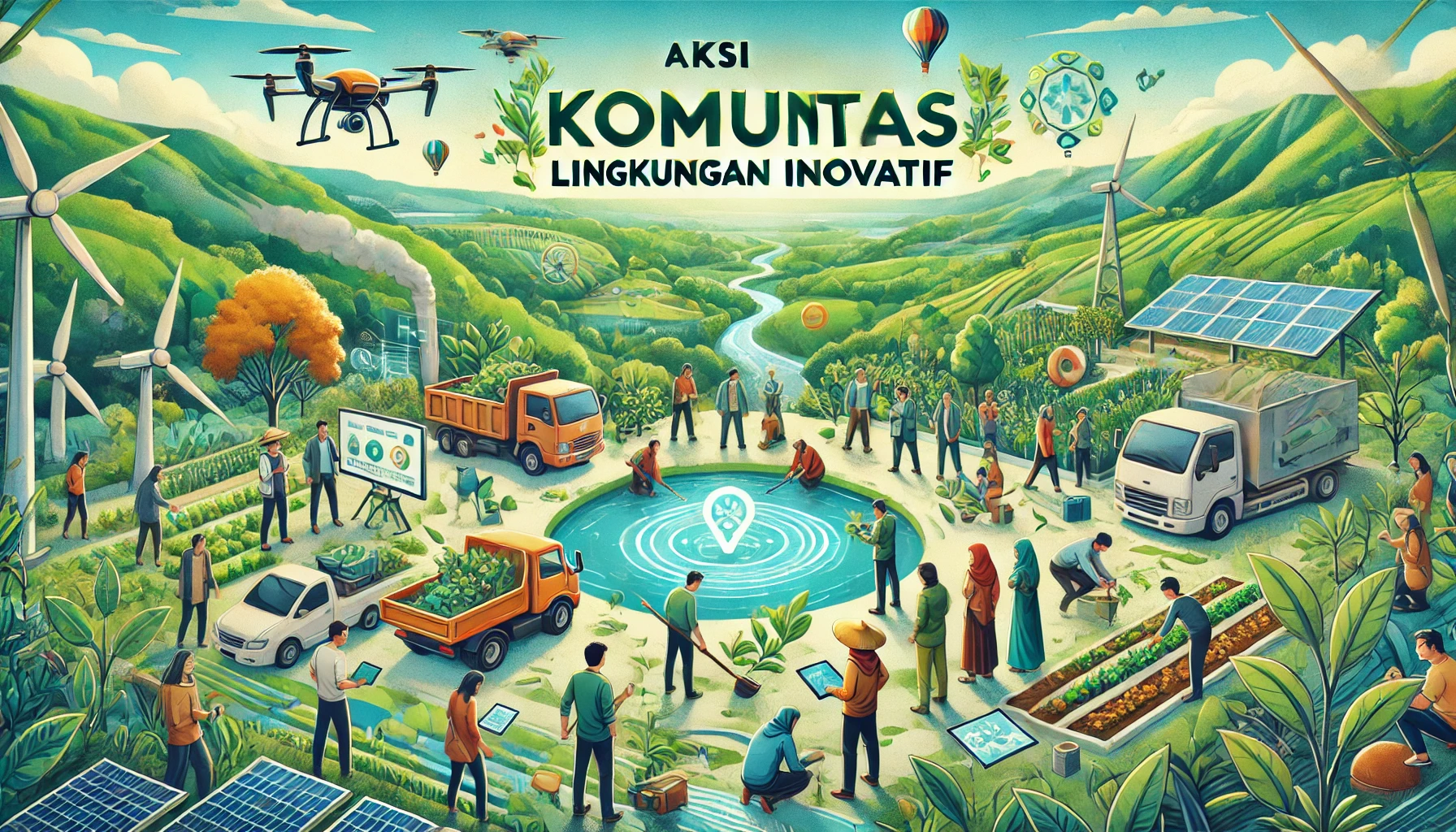 Aksi Komunitas Lingkungan Inovatif