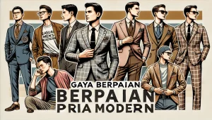 Gaya Berpakaian Pria Modern