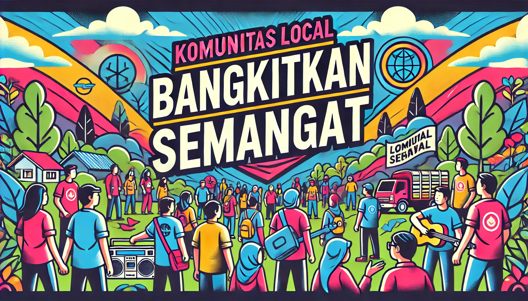 Komunitas Lokal Bangkitkan Semangat