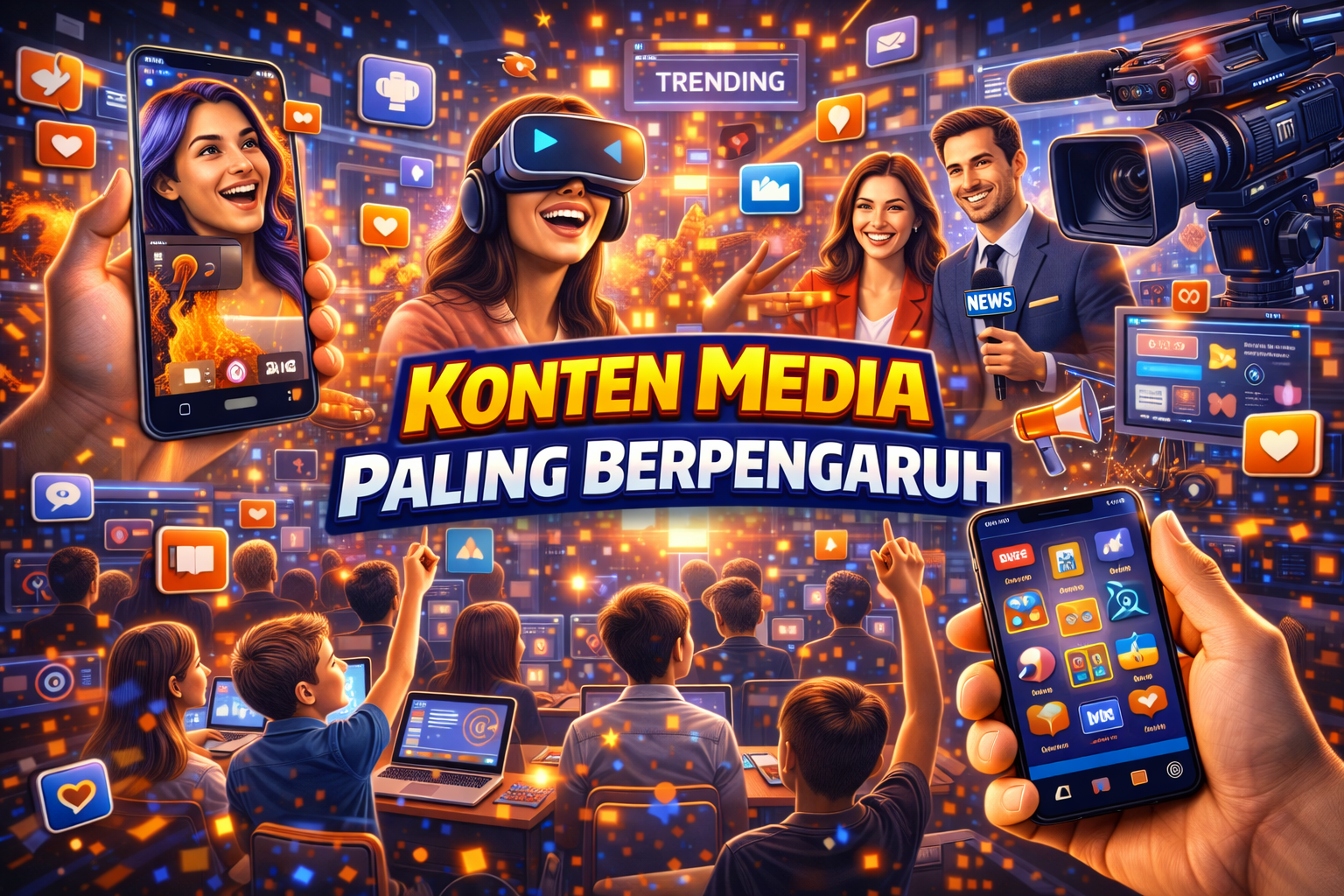 Konten Media Paling Berpengaruh