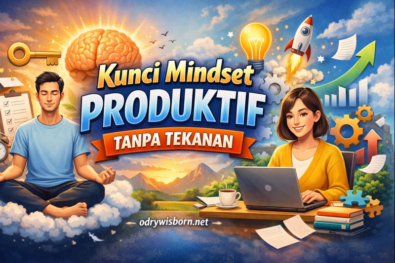 Kunci Mindset Produktif Tanpa Tekanan