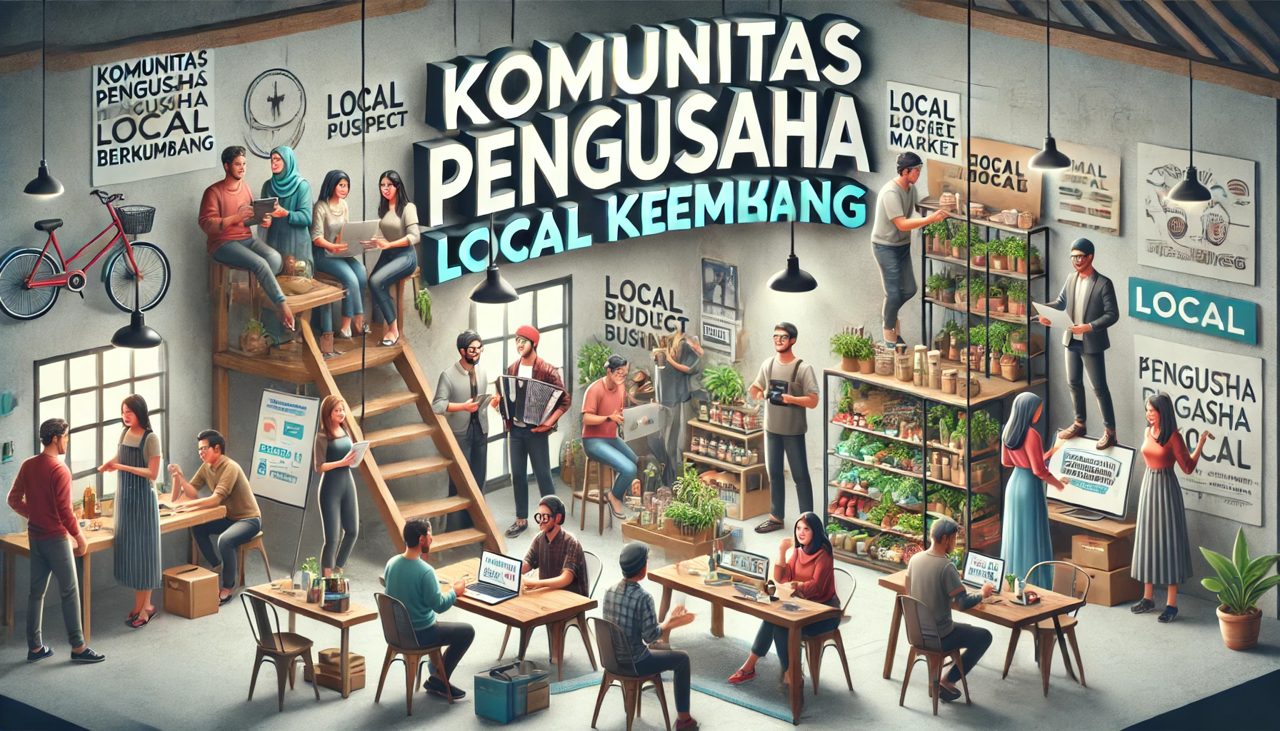 Komunitas Pengusaha Lokal Berkembang