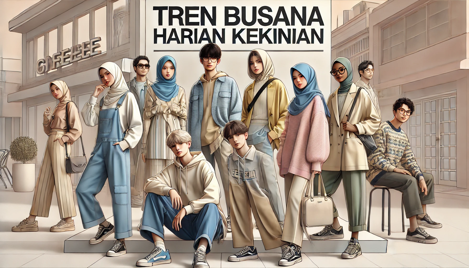 Tren Busana Harian Kekinian