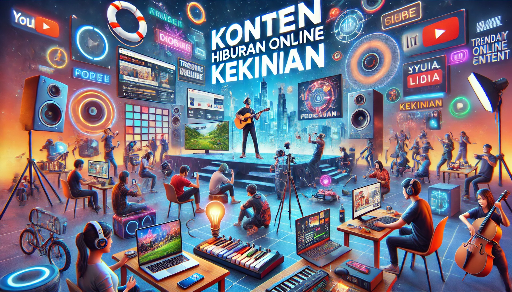 Konten Hiburan Online Kekinian