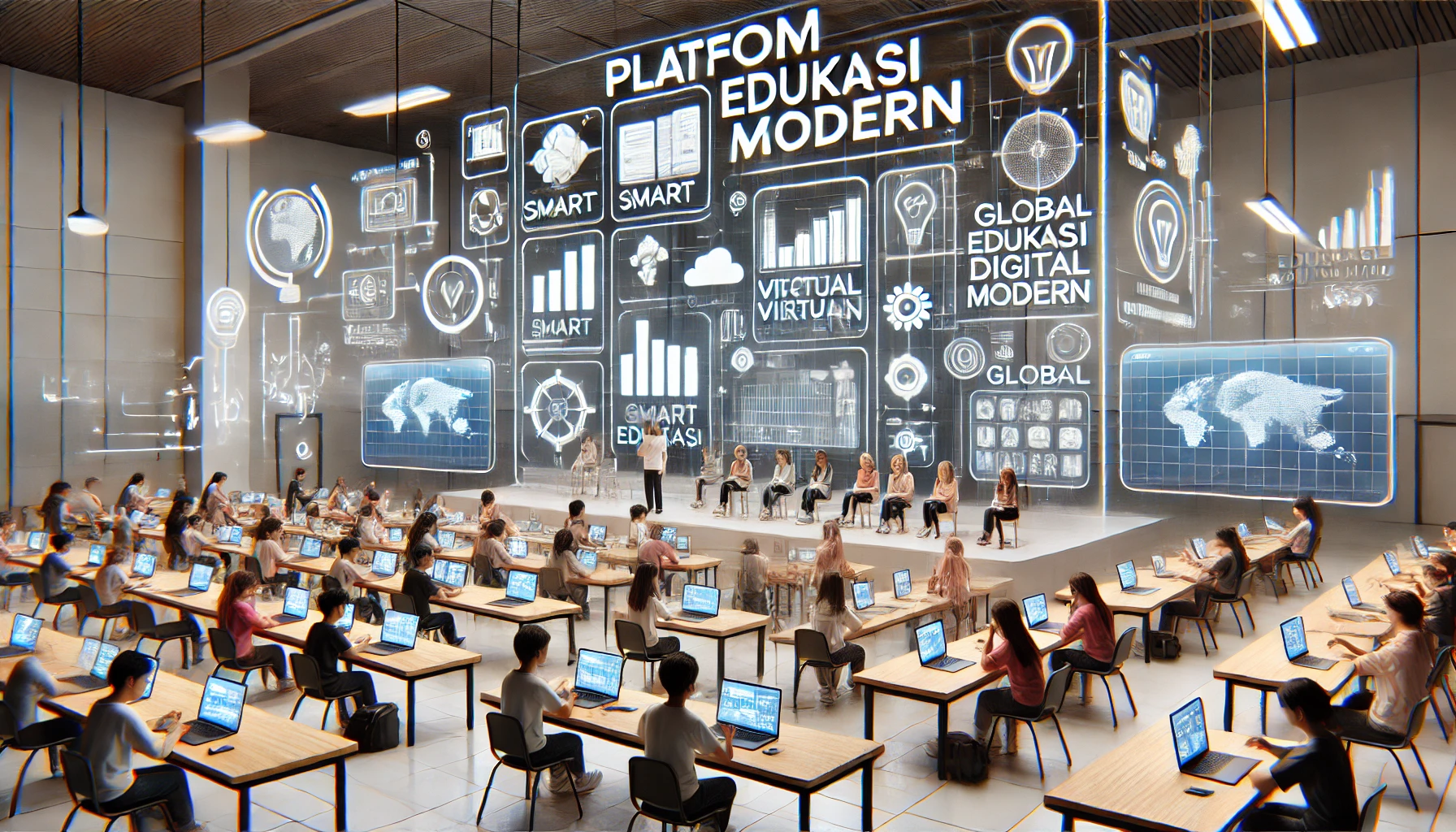 Platform Edukasi Digital Modern