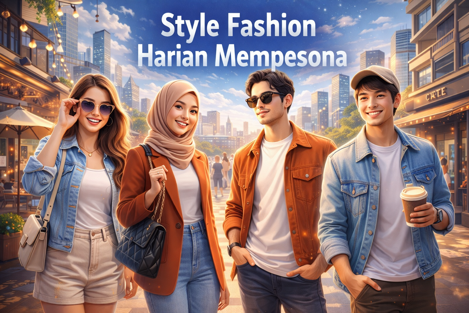 Style Fashion Harian Mempesona